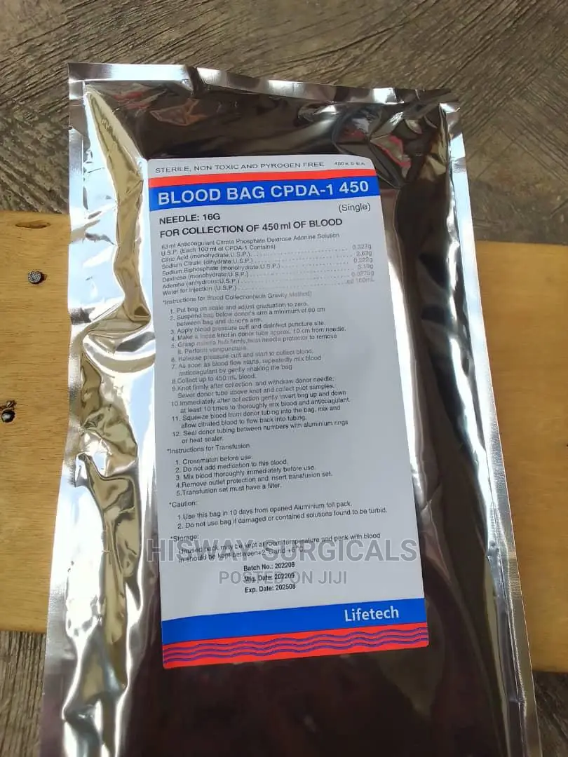 Blood Bag Single (5piece Per Pack)