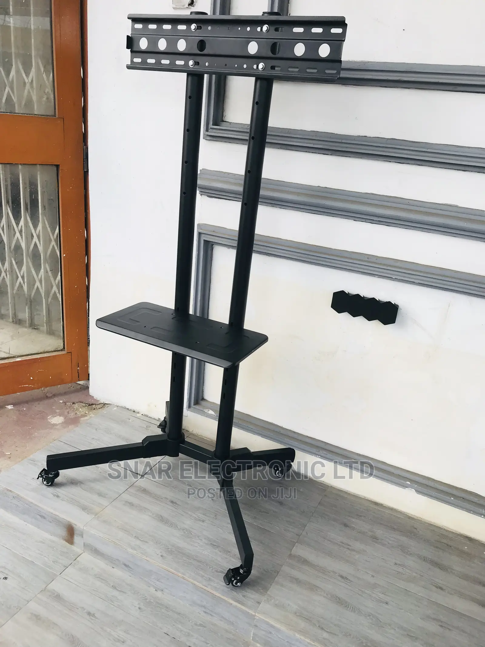 Strong TV Trolley Stand, 37-70" With Shelf and Wheels