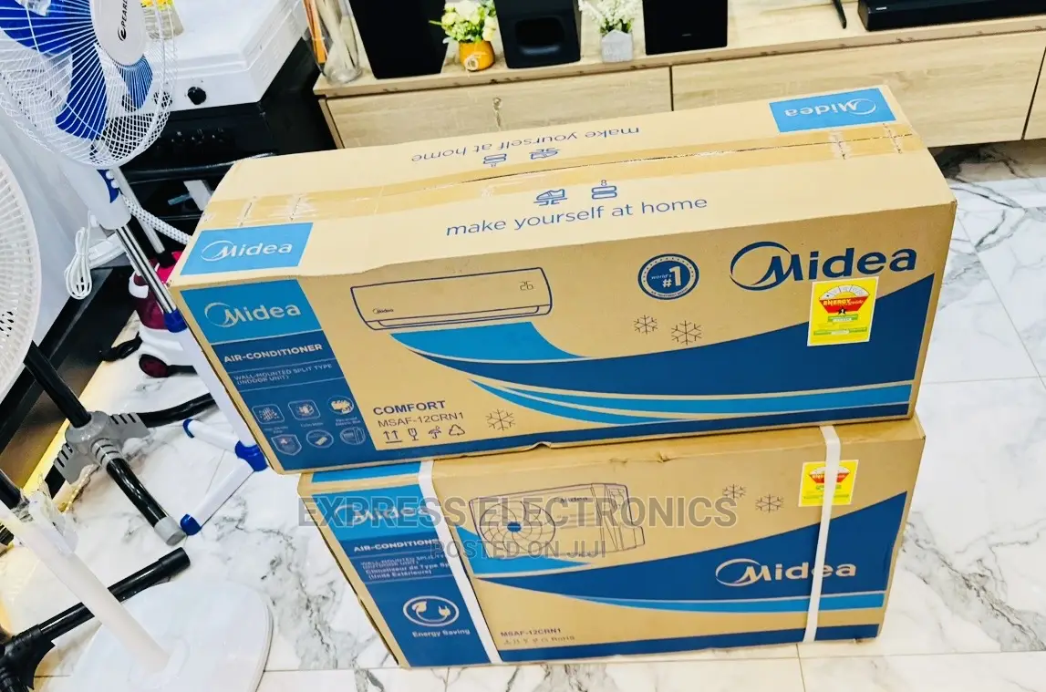 Golden Fin Split Midea Inverter 2.5hp AC
