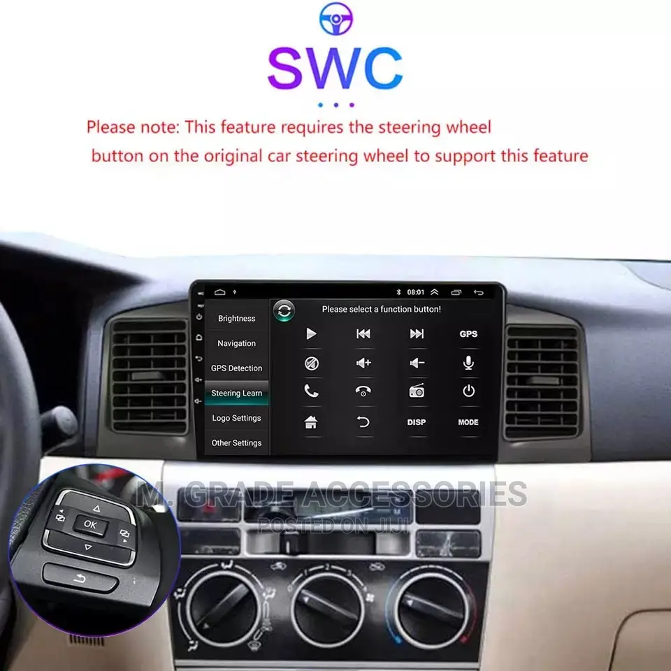 Toyota Corolla Android Tape Carplay Android Auto