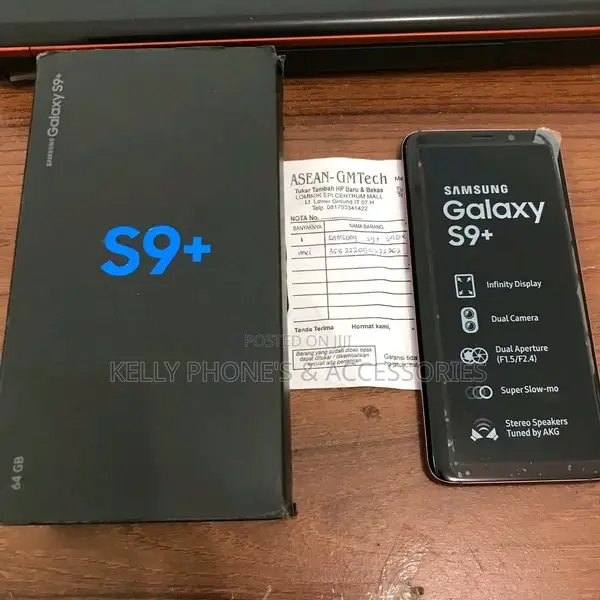 New Samsung Galaxy S9 Plus 64 GB Black