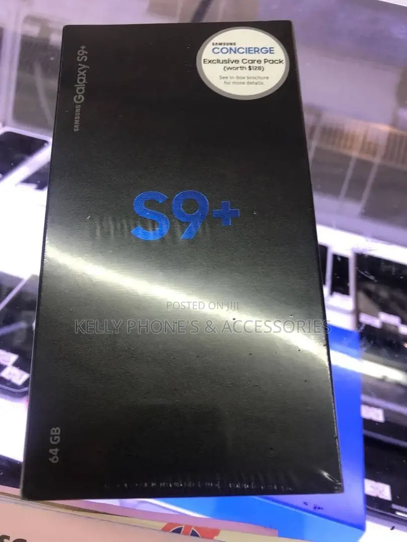 New Samsung Galaxy S9 Plus 256 GB Black