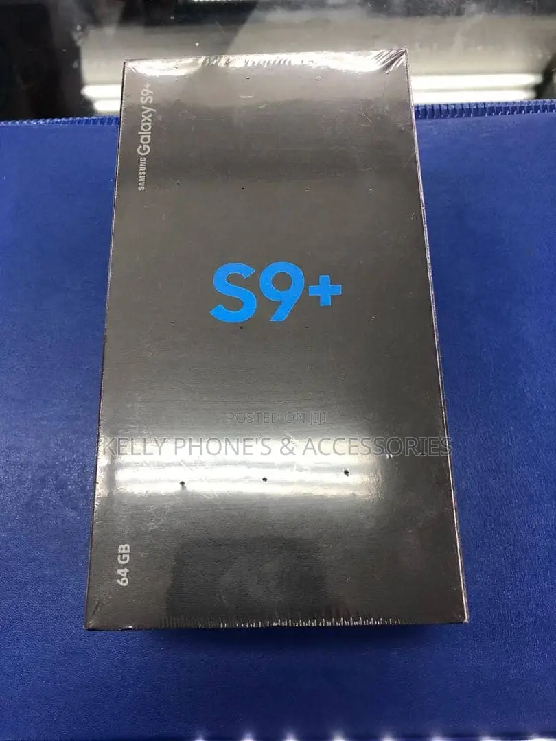 New Samsung Galaxy S9 Plus 256 GB Black