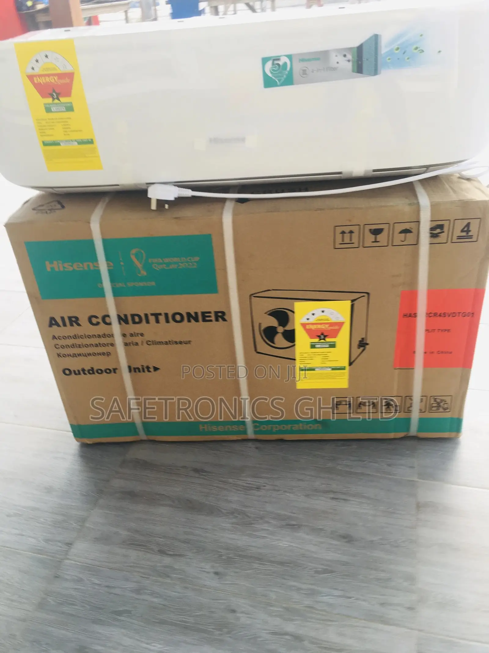 Hisense 1.5hp Copper Split Air Conditioner R410 Gas