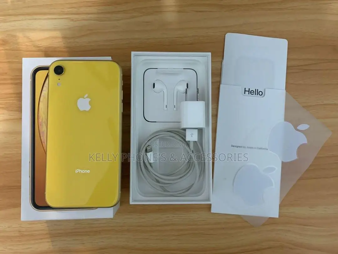 New Apple iPhone XR 64 GB Yellow