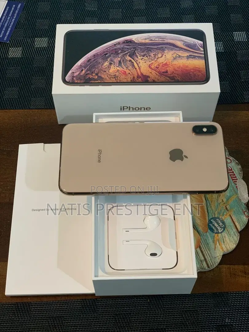 New Apple iPhone XS Max 64 GB Gold