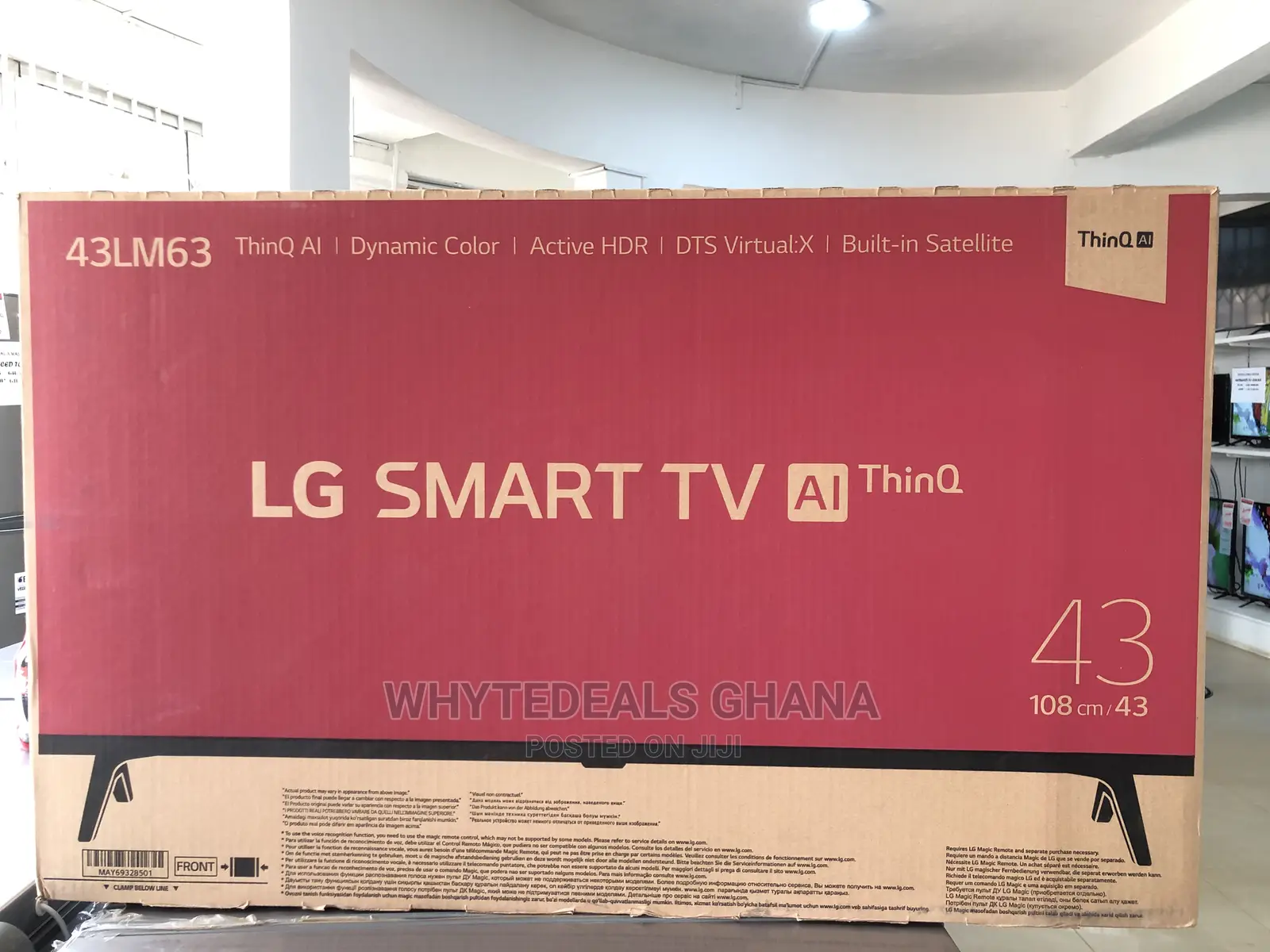 LG 43 Inch Smart Satellite Full HD LED TV- Bluetooth 2024