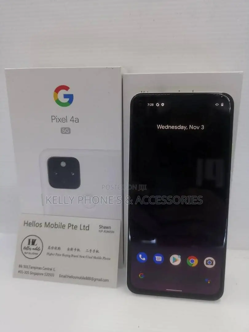 New Google Pixel 4a 128 GB Black