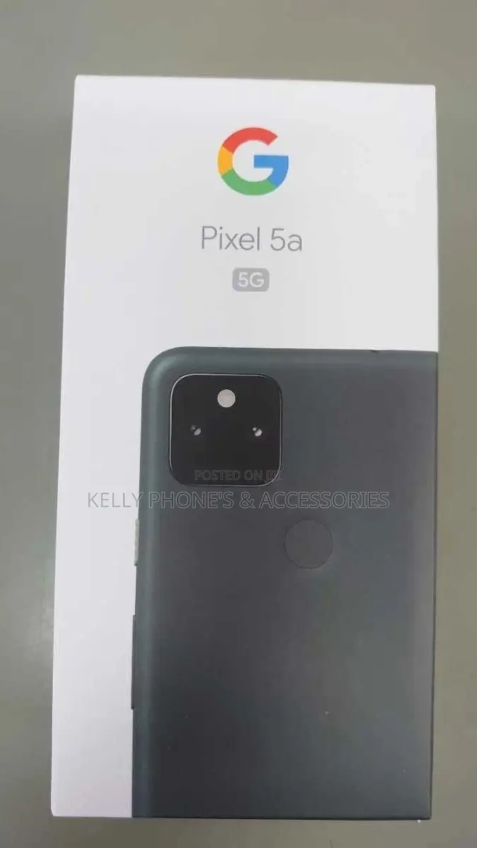 New Google Pixel 5a 5G 128 GB Black