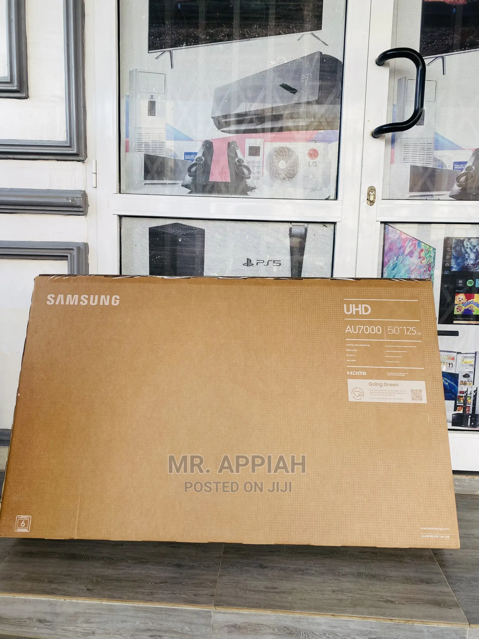 🟡Get Samsung 50” Tv For Better Viewing Experience,Au7000.