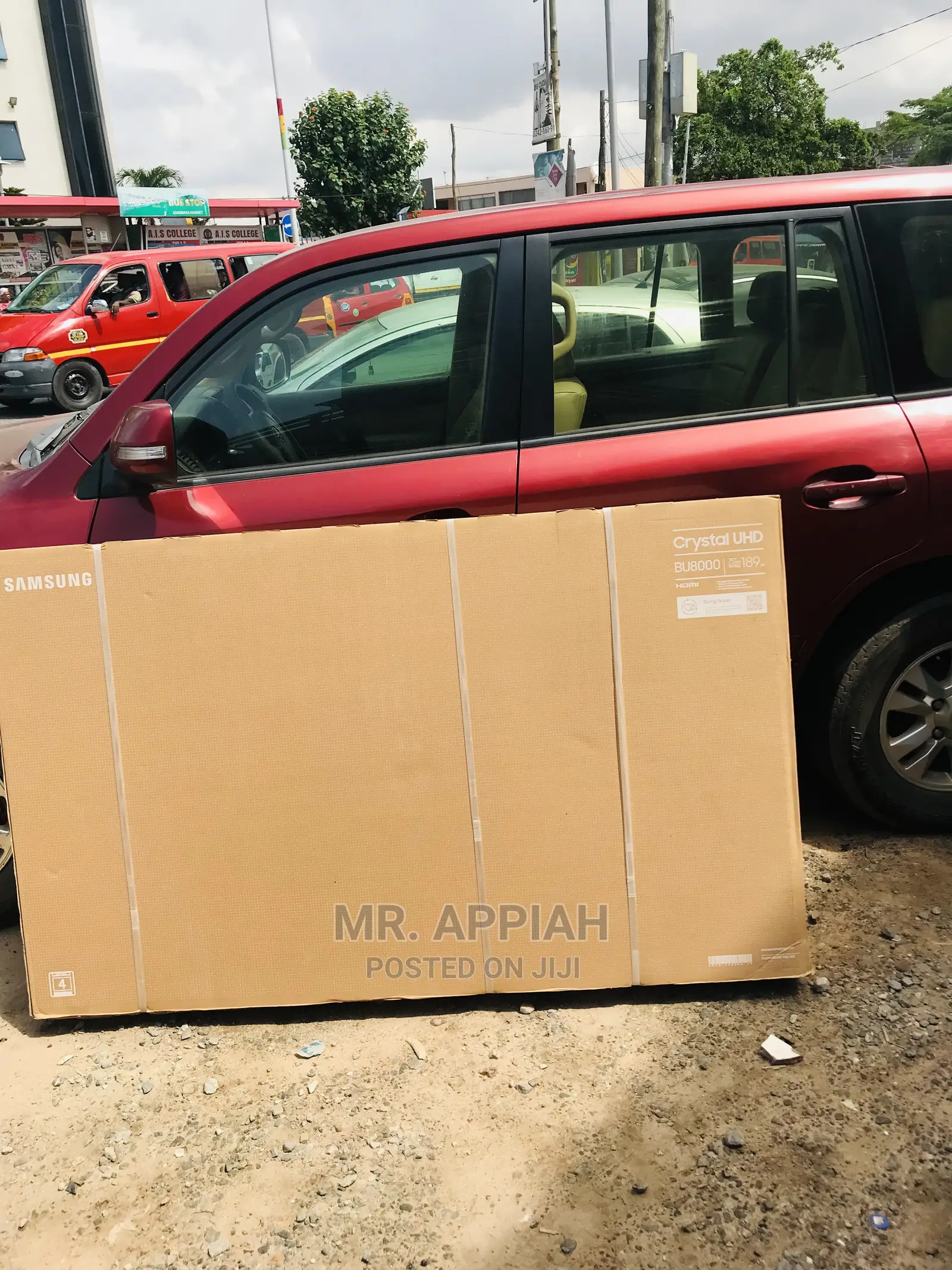 Authentic Samsung 75inch Smart Tv (75BU8572).