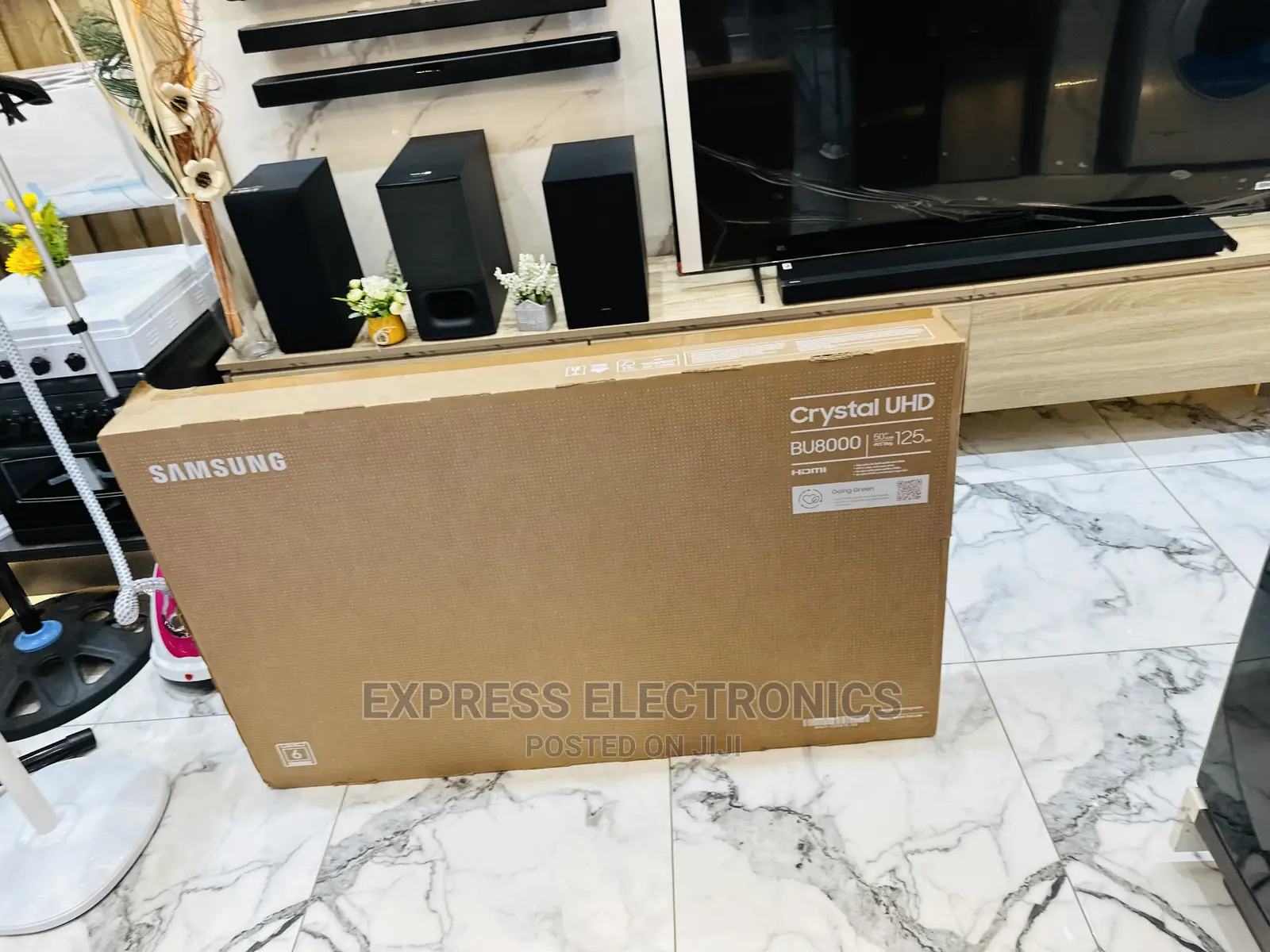 Vivid Rich Full Pictures UHD Samsung 50”Bu8000 Tv