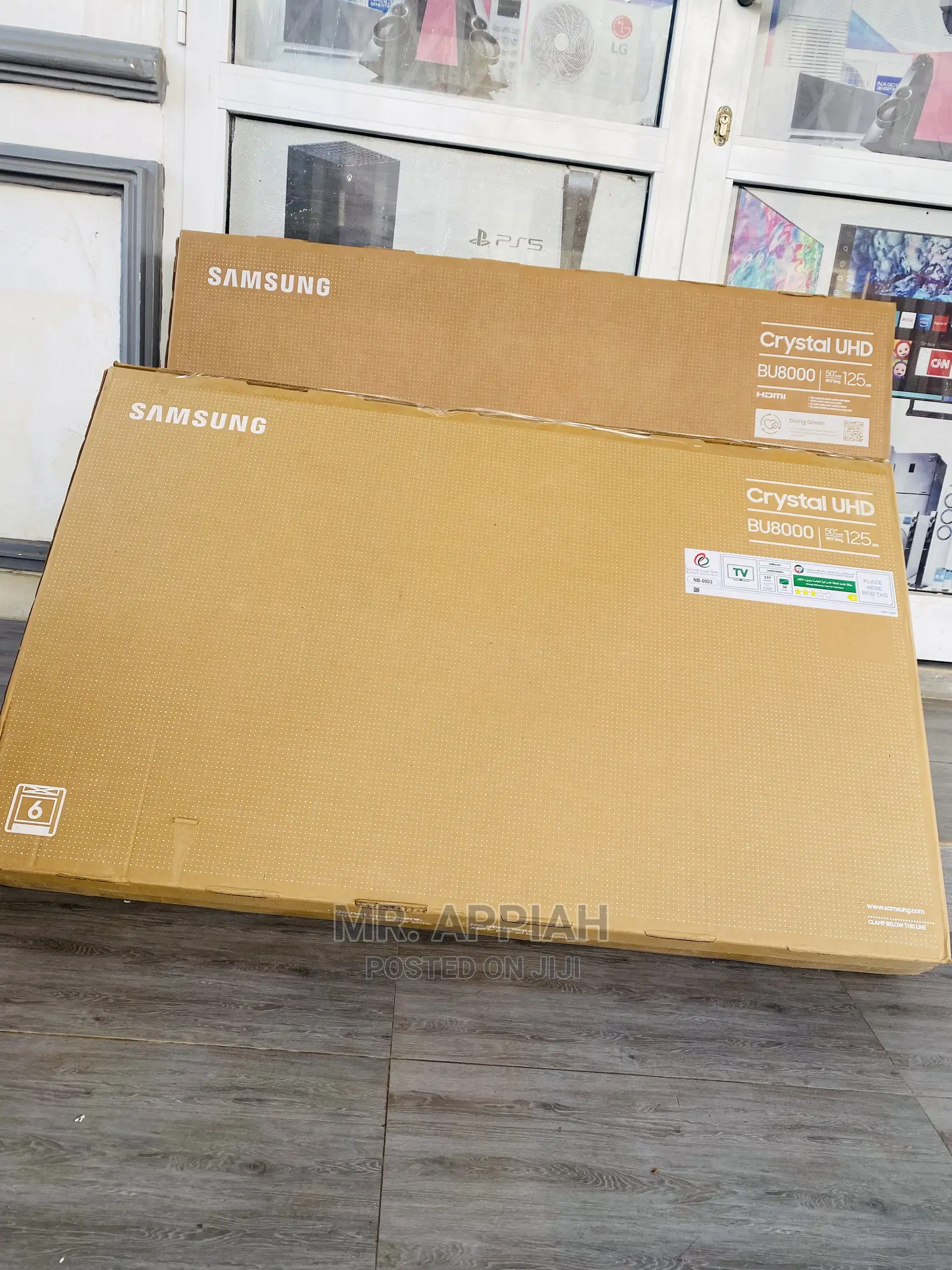 Authentic Samsung Smart Crystal Tv 50bu8000.