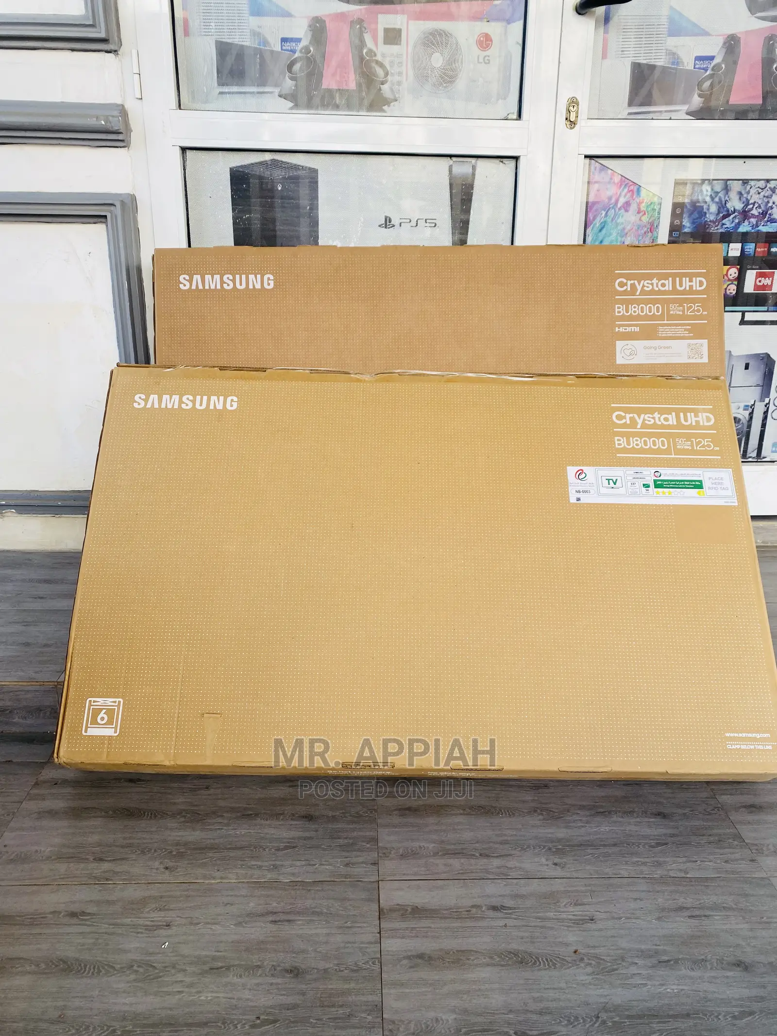 Authentic Samsung Smart Crystal Tv 50bu8000.