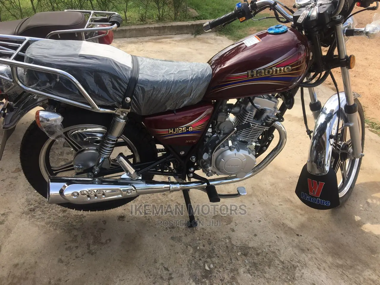 New Haojue HJ125-8K 2023 Red