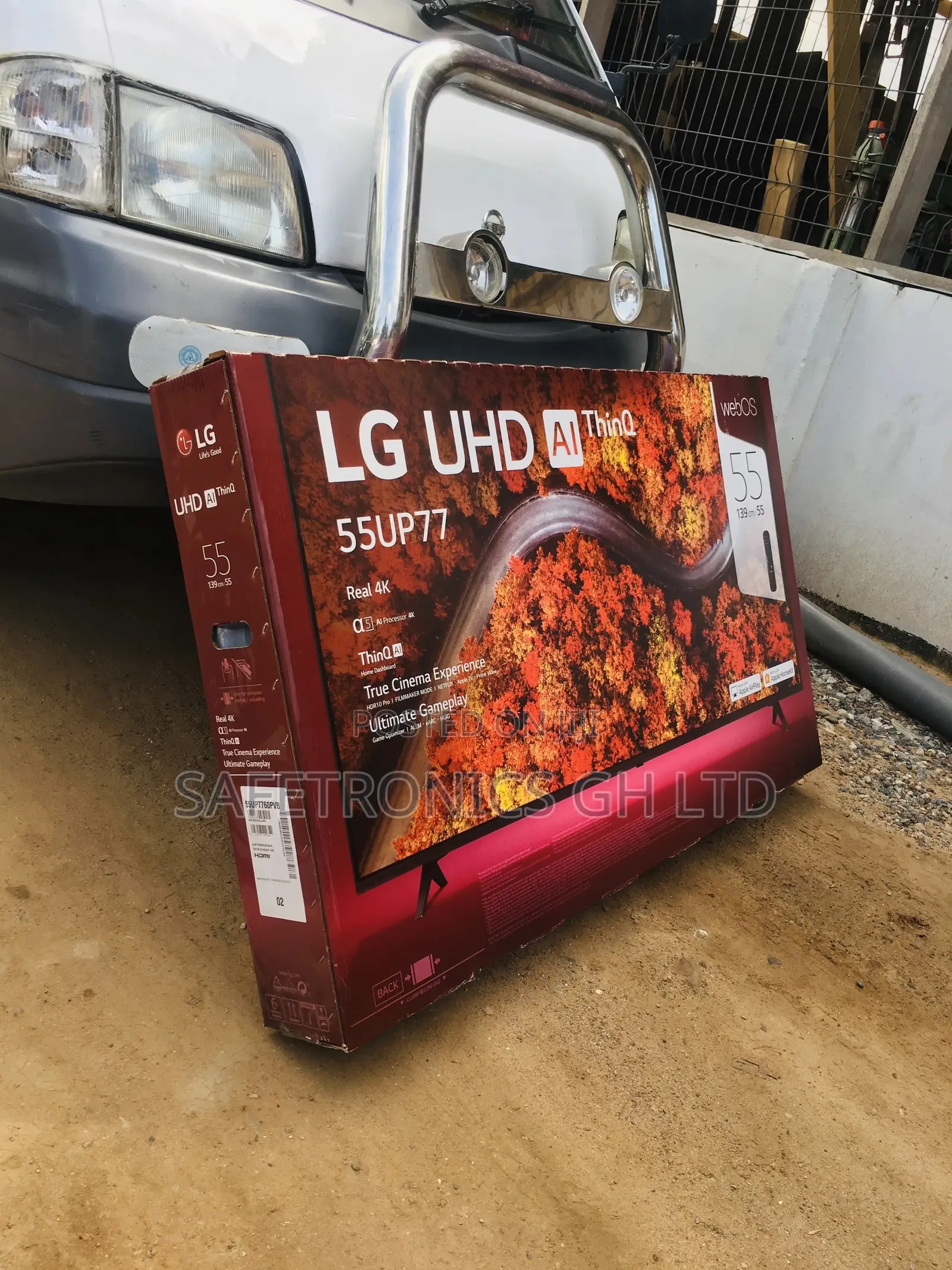 Never Stop Laughing With 55” LED UP77 Lg Tv