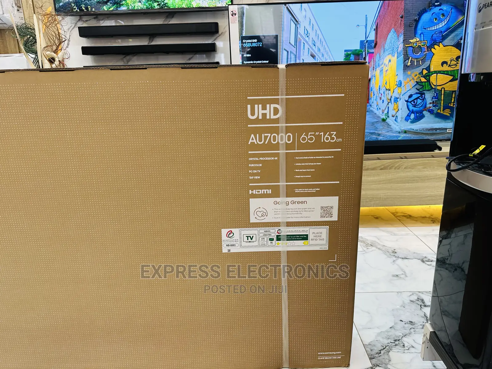 Samsung UHD Screen Display 65”Au7000 Tv