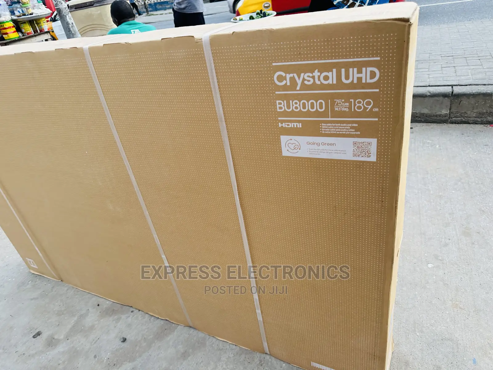 Wide Range Colors UHD Samsung Smart 75bu8000
