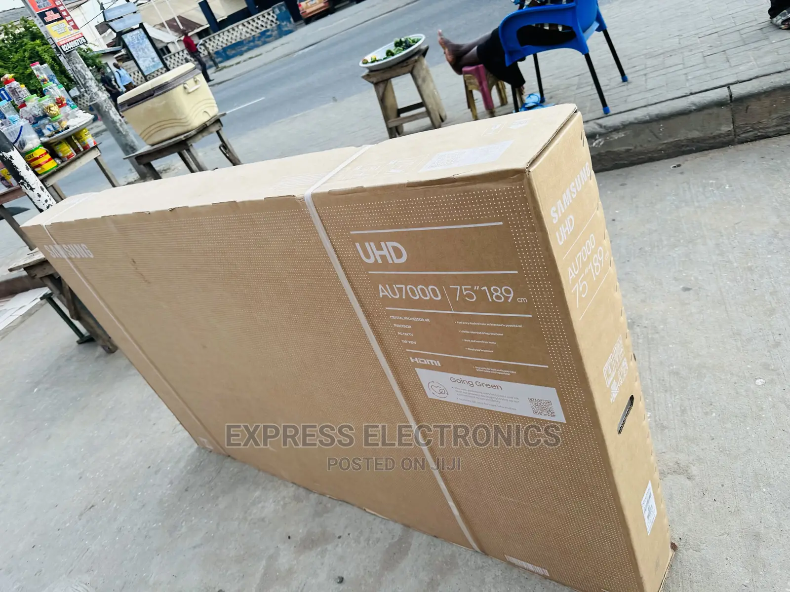 Au7000 75”Samsung UHD Glossy Slim