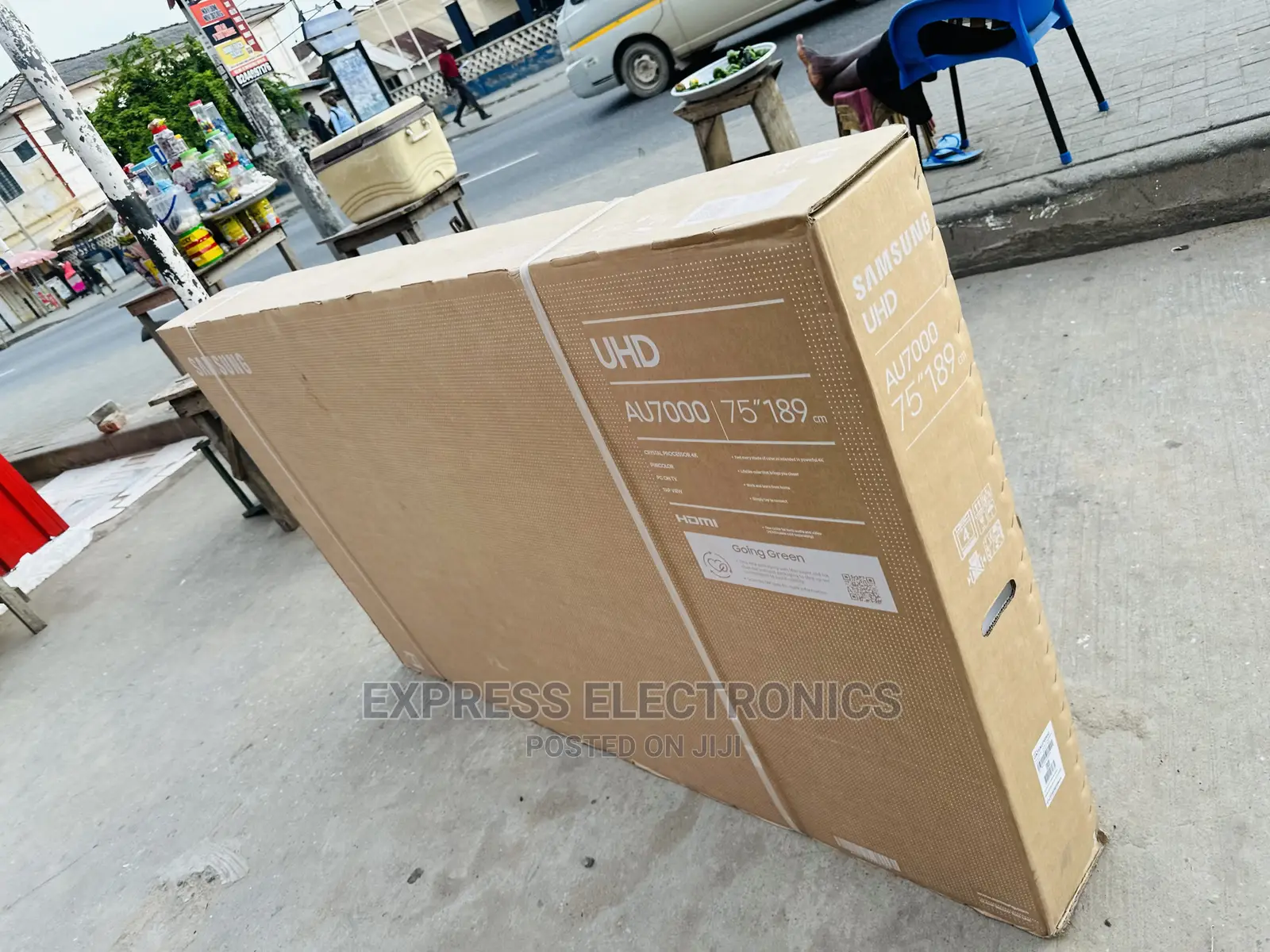 Au7000 75”Samsung UHD Glossy Slim