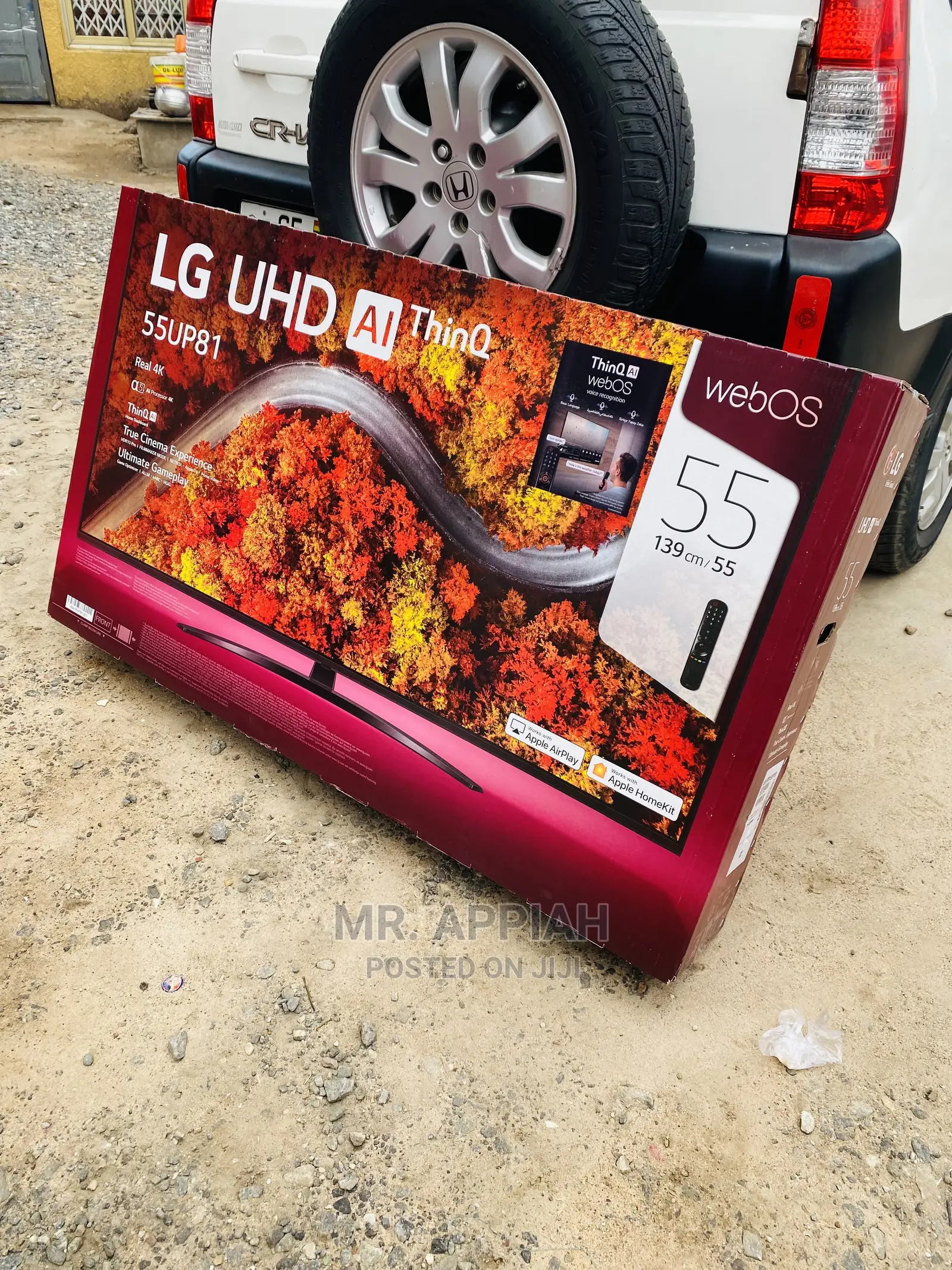 Experience the Magic on LG 55inch Smart (55up8150) Tv.