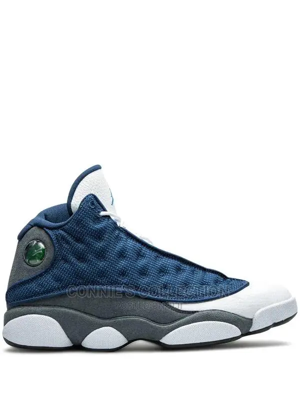 Air Jordon 13 White and Blue