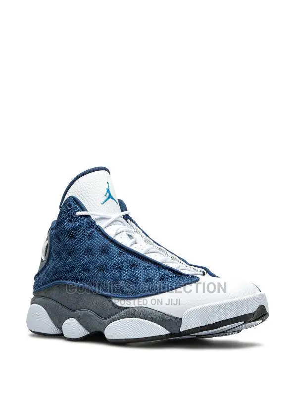 Air Jordon 13 White and Blue