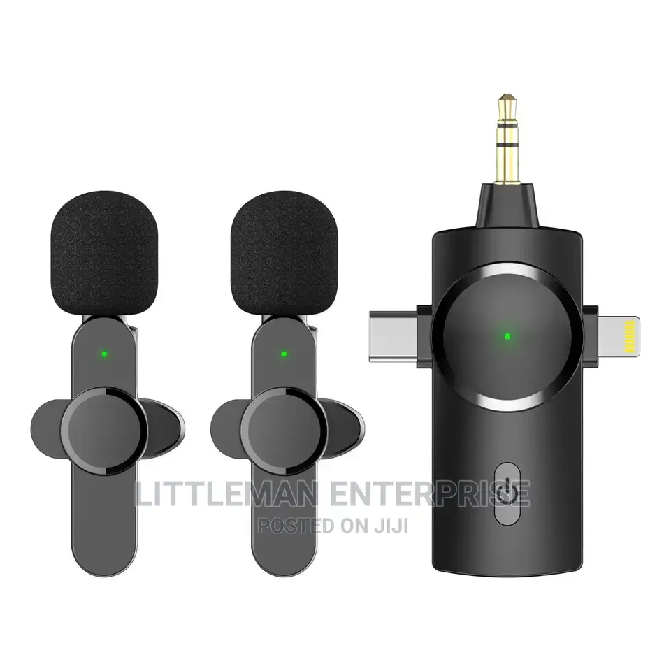 Wireless Live Lavalier Lapel Mini Microphone