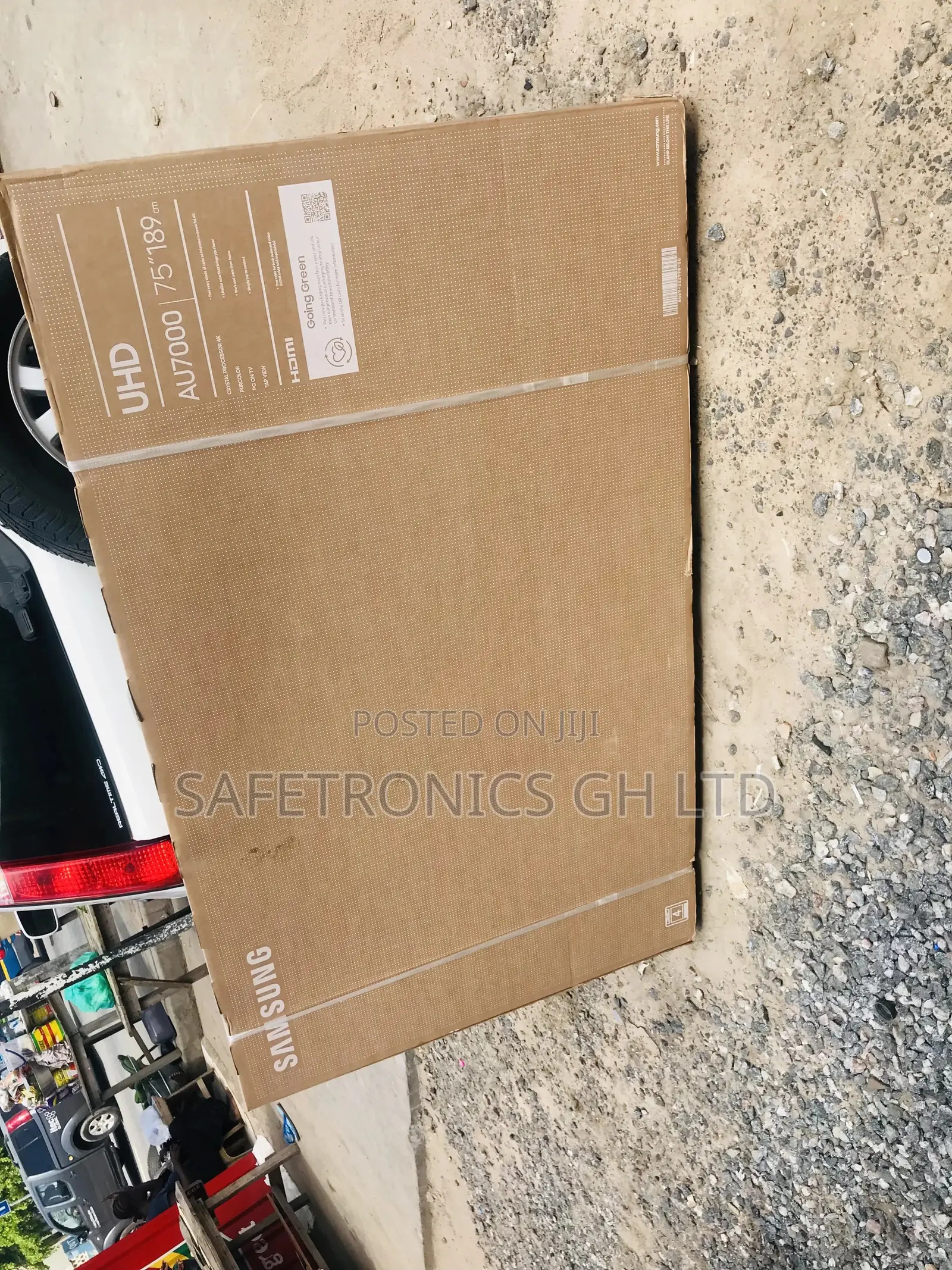 Non-Stop Entertainment Samsung Tv 75” Au70 Led