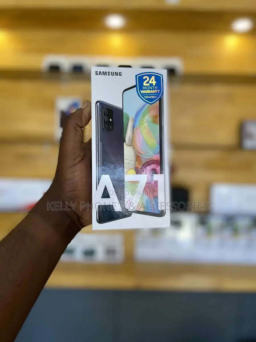 New Samsung Galaxy A71 5G 128 GB Black