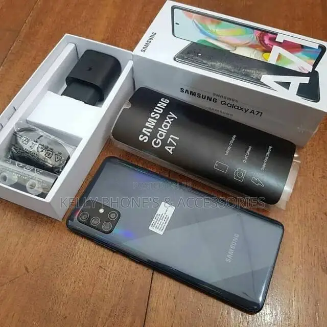 New Samsung Galaxy A71 5G 128 GB Black