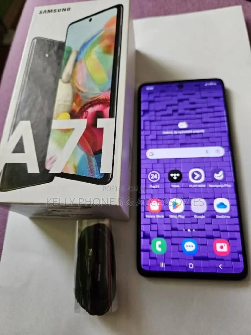 New Samsung Galaxy A71 5G 128 GB Black