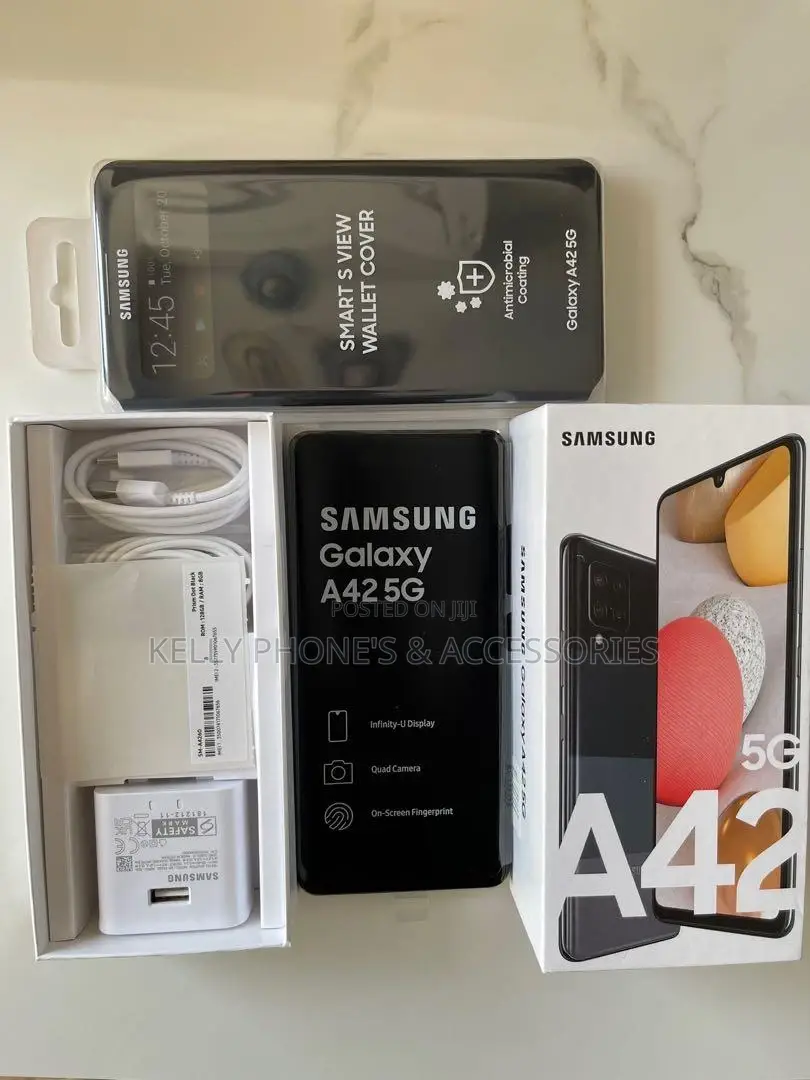 New Samsung Galaxy A42 5G 128 GB Black
