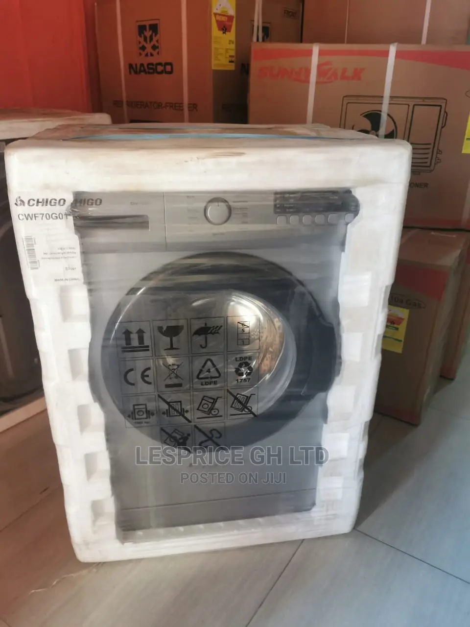 Unique Chigo Washing Machine 7kg Front Load