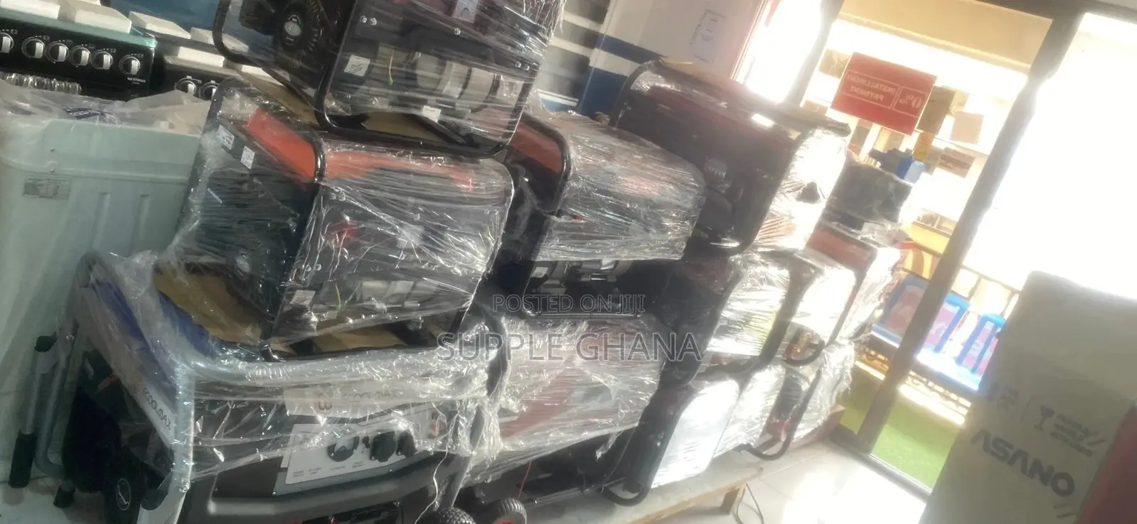 Gasoline Generator Key Start 7kva and Pullgenerator