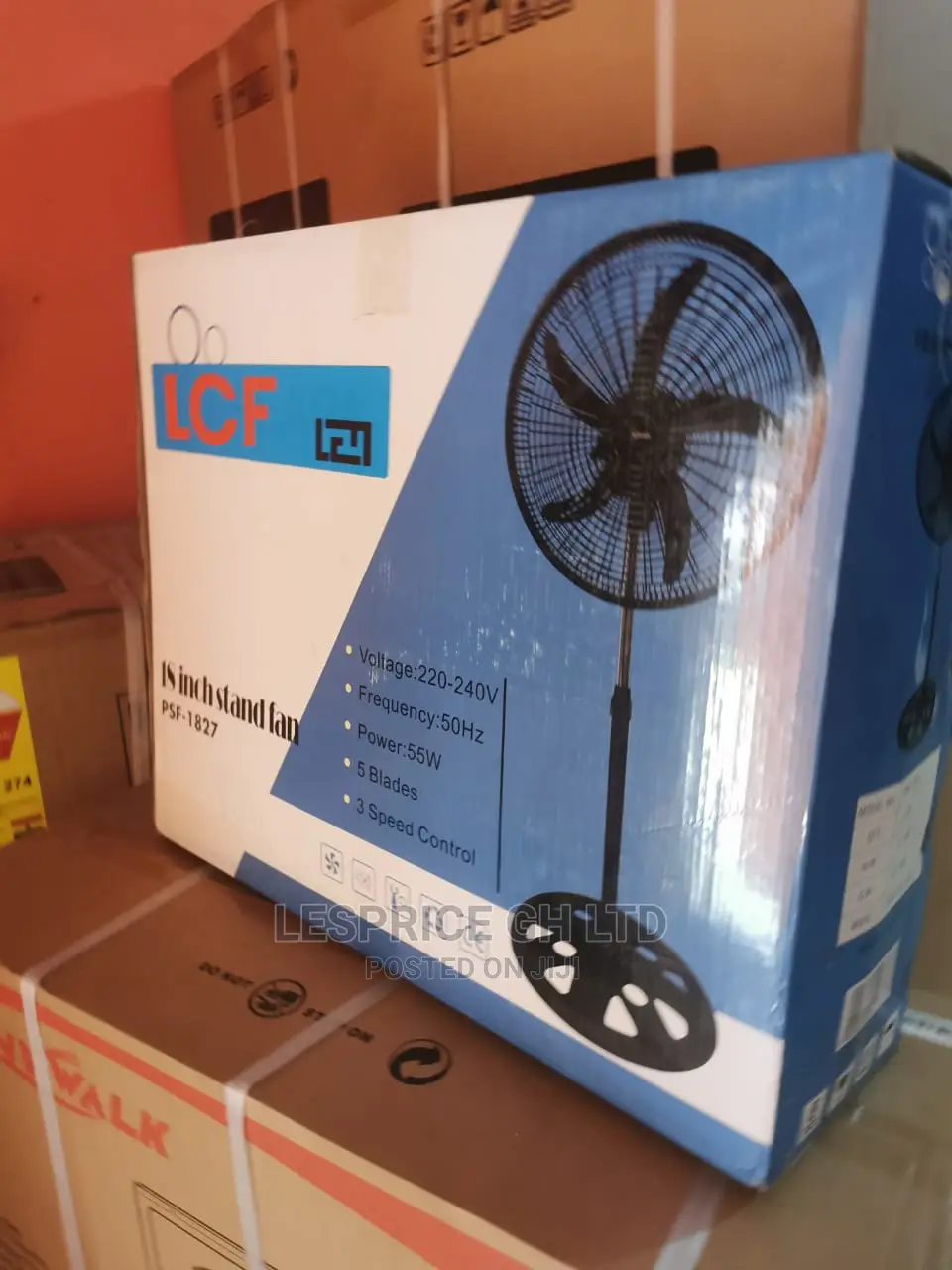 Requisite Pearl Standing Fan 18inch