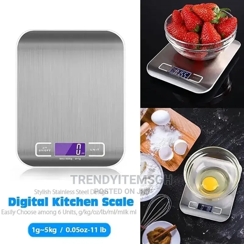 5kg Stainless Steel Digital Scale