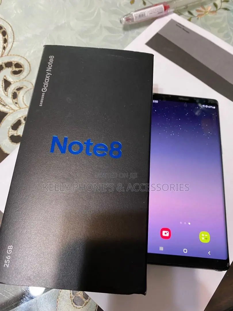 New Samsung Galaxy Note 8 128 GB Black