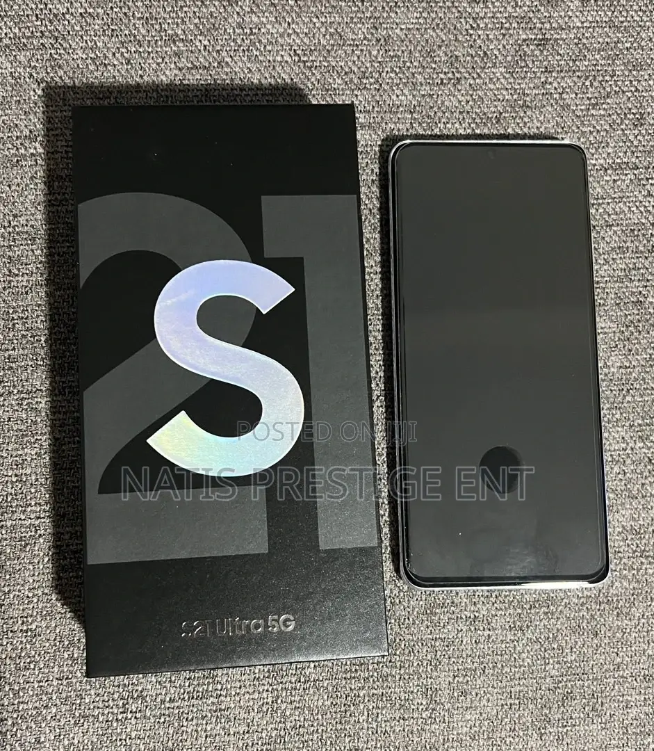 New Samsung Galaxy S21 Ultra 5G 128 GB Black