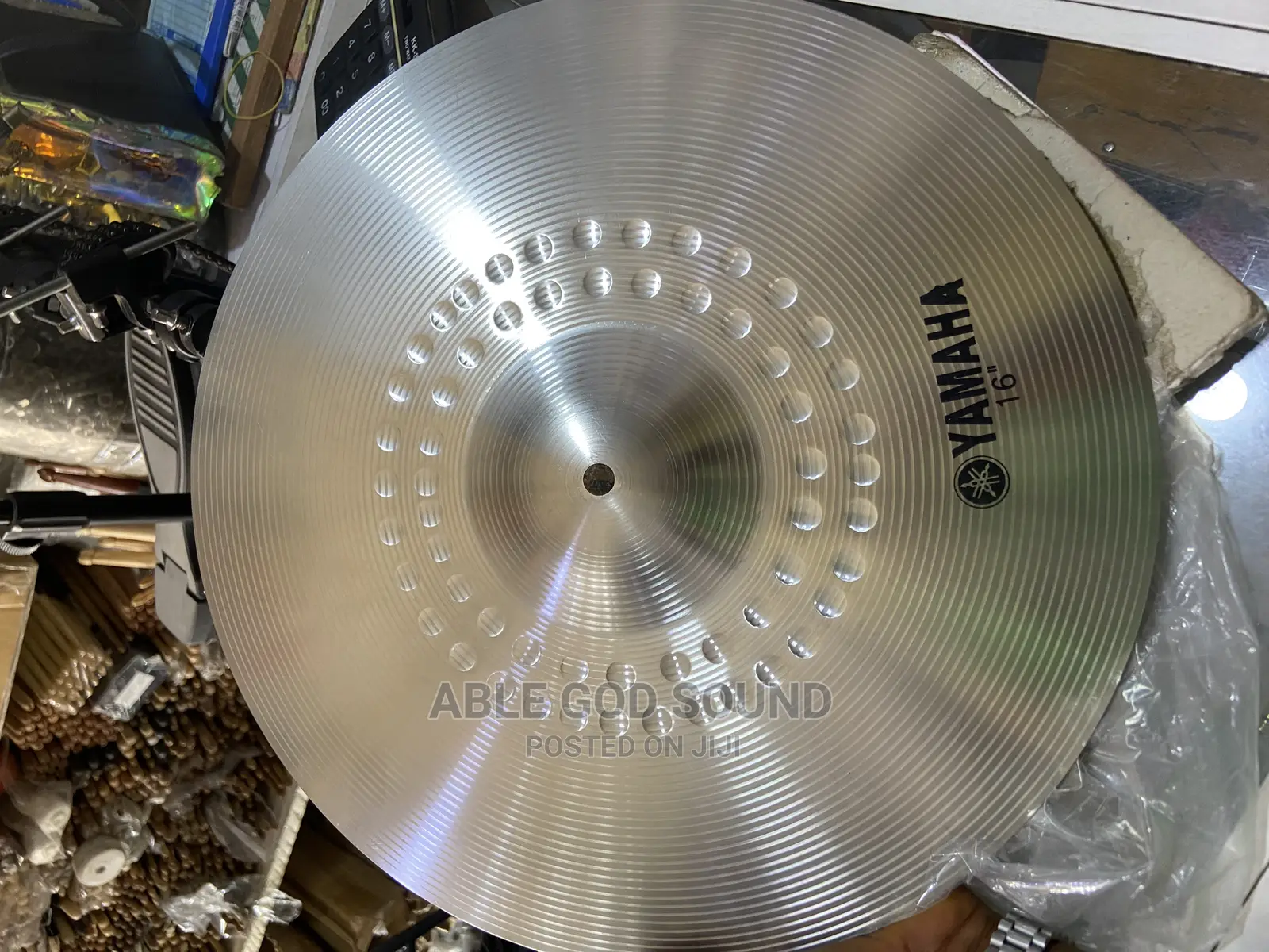 Cymbal Plate Silver (Crash)