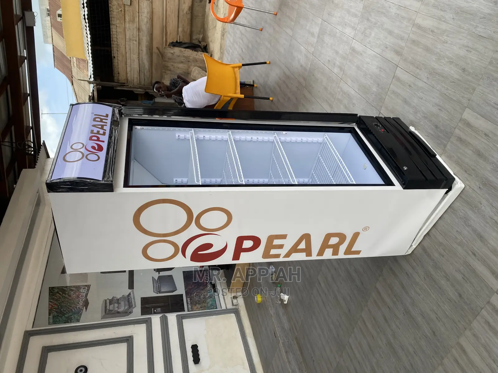 Fast Chilling Pearl PVC-49 Single Door Display Fridge(368L)