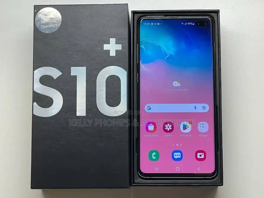 New Samsung Galaxy S10 Plus 128 GB Black