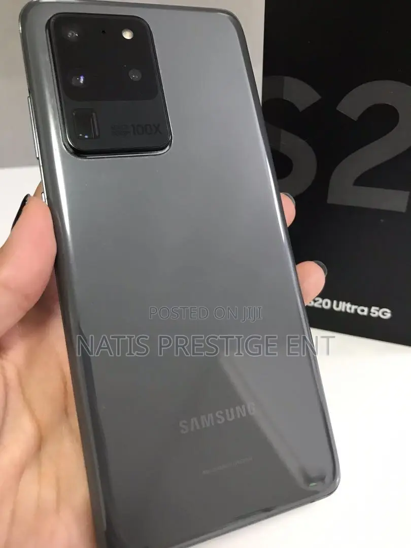 New Samsung Galaxy S20 Ultra 5G 128 GB Black