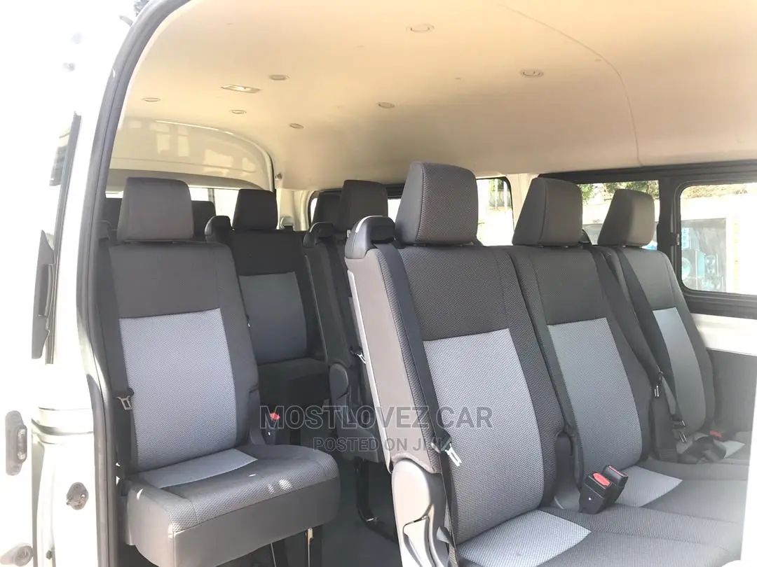 Car Rental Service. Toyota Hiace Bus for Rentals