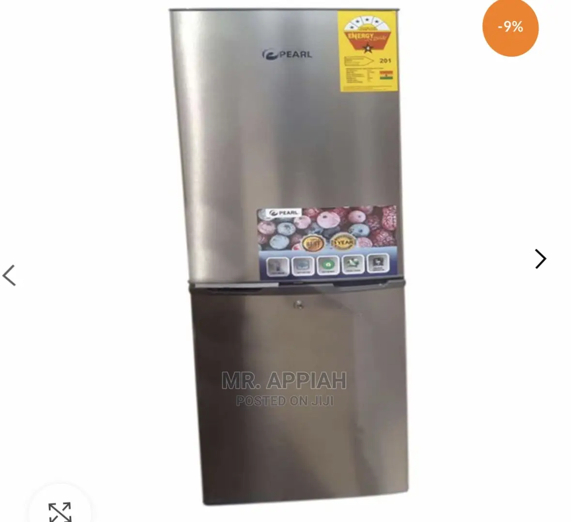 Extremely Fast Pearl(258 Liters)Refrigerator PF-375IX 