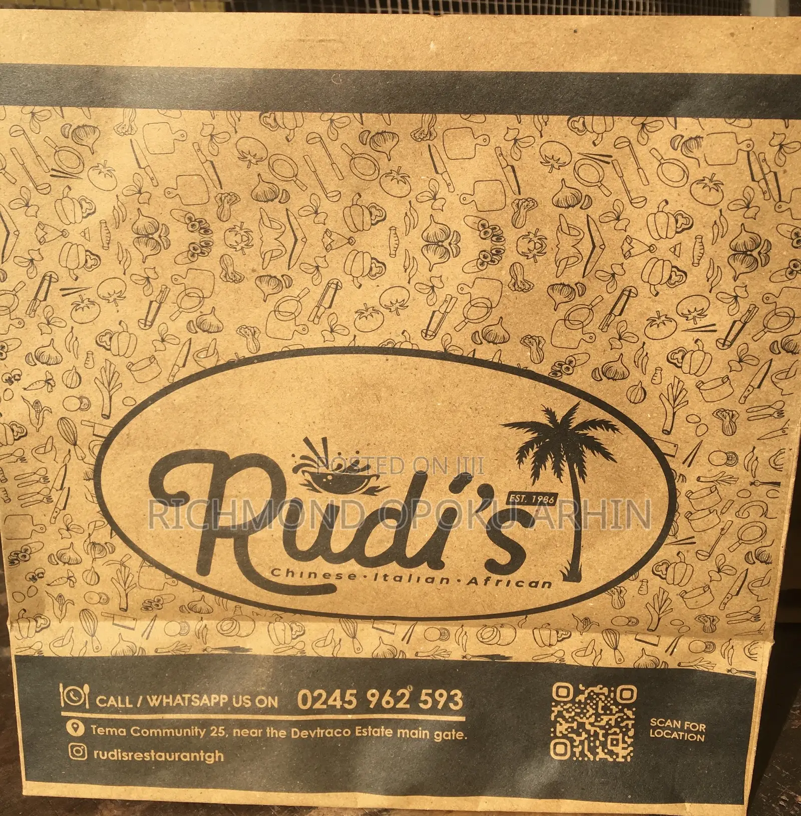 Branded Soft Kraft Bags