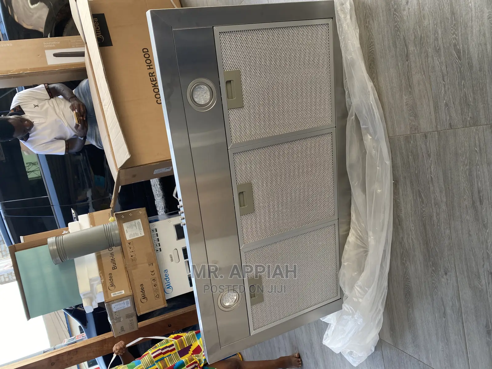 Durable and Affordable Midea(90M21)T-Shape Range Hood.