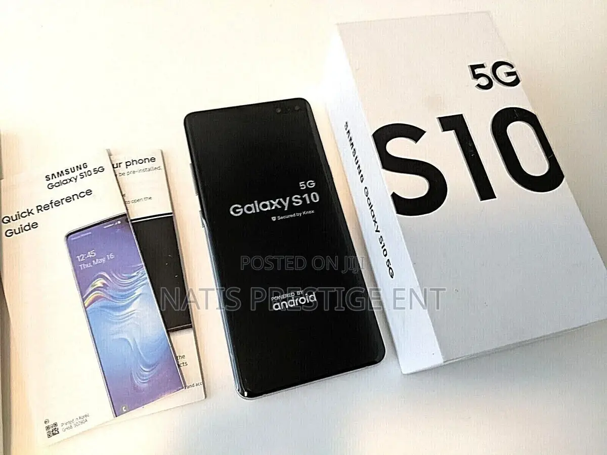 New Samsung Galaxy S10 5G 256 GB Black