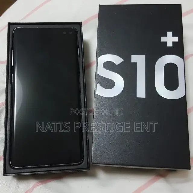 New Samsung Galaxy S10 Plus 128 GB Black