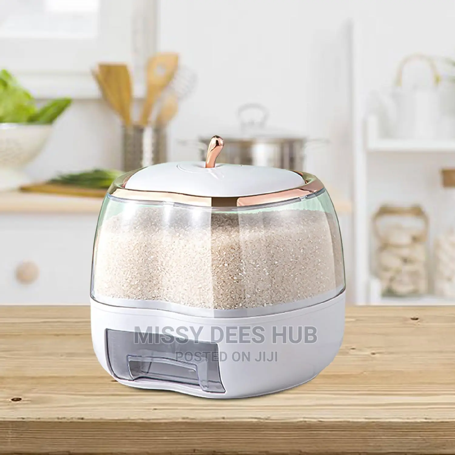 Apple-Shaped Cereal Dispenser - 5kg